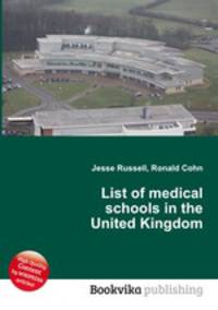 List of medical schools in the United Kingdom