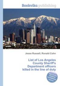 List of Los Angeles County Sheriff