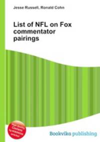 List of NFL on Fox commentator pairings