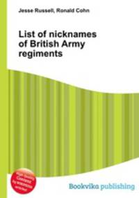List of nicknames of British Army regiments