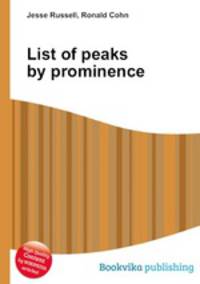 List of peaks by prominence