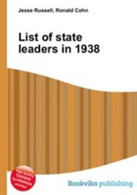 List of state leaders in 1938