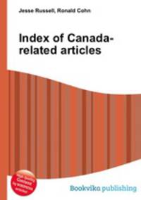 Index of Canada-related articles