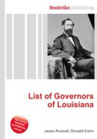 List of Governors of Louisiana