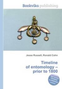 Timeline of entomology – prior to 1800