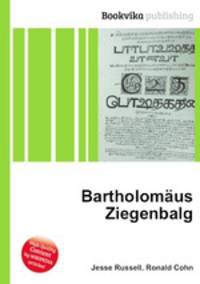 Bartholomaus Ziegenbalg