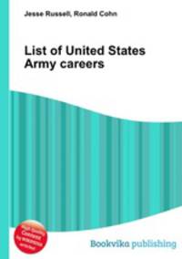List of United States Army careers
