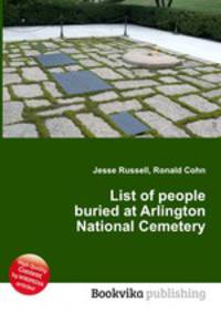 List of people buried at Arlington National Cemetery