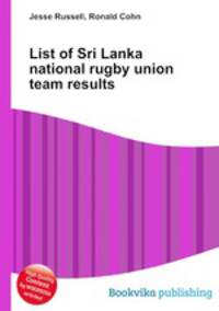 List of Sri Lanka national rugby union team results