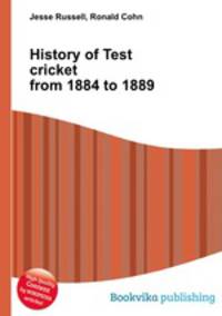 History of Test cricket from 1884 to 1889