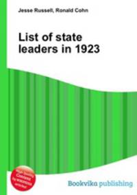 List of state leaders in 1923