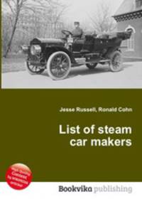 List of steam car makers