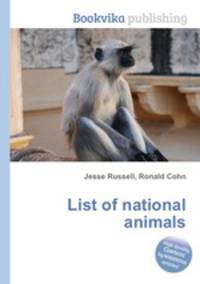 List of national animals