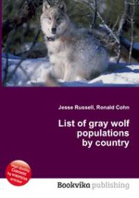 List of gray wolf populations by country