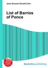 List of Barrios of Ponce