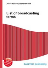 List of broadcasting terms