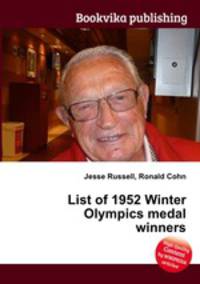 List of 1952 Winter Olympics medal winners