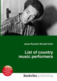 List of country music performers