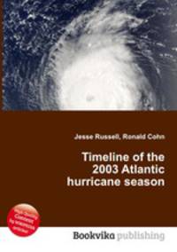 Timeline of the 2003 Atlantic hurricane season