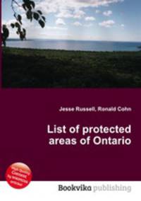 List of protected areas of Ontario