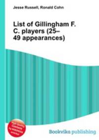 List of Gillingham F.C. players (25–49 appearances)