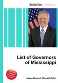 List of Governors of Mississippi