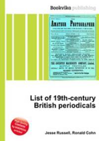 List of 19th-century British periodicals