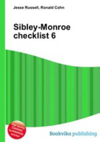 Sibley-Monroe checklist 6