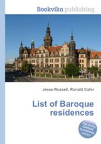 List of Baroque residences