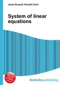 System of linear equations