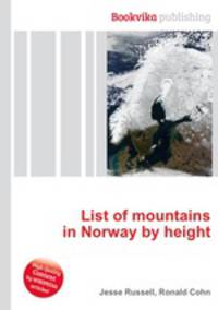 List of mountains in Norway by height