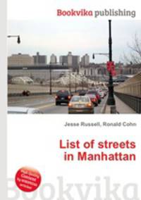 List of streets in Manhattan