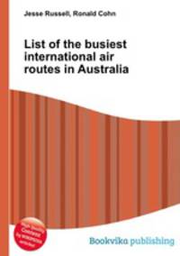 List of the busiest international air routes in Australia