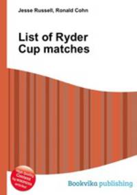 List of Ryder Cup matches