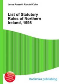 List of Statutory Rules of Northern Ireland, 1998