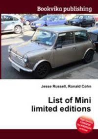List of Mini limited editions