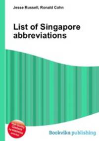 List of Singapore abbreviations