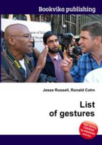 List of gestures