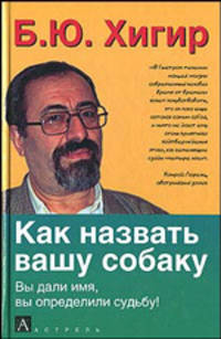 Как назвать вашу собаку. Вы дали имя, вы определили судьбу!