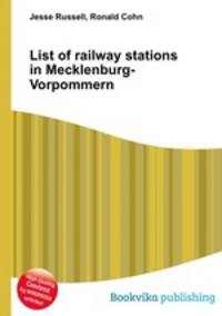 List of railway stations in Mecklenburg-Vorpommern