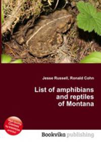 List of amphibians and reptiles of Montana