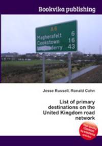 List of primary destinations on the United Kingdom road network