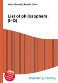 List of philosophers (I–Q)