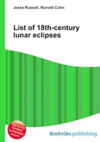 List of 18th-century lunar eclipses