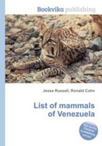 List of mammals of Venezuela