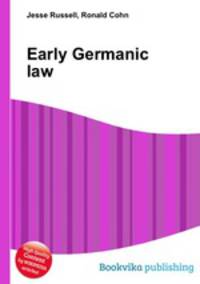 Early Germanic law