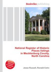National Register of Historic Places listings in Mecklenburg County, North Carolina