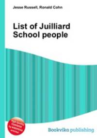List of Juilliard School people