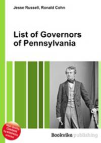 List of Governors of Pennsylvania