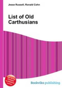 List of Old Carthusians